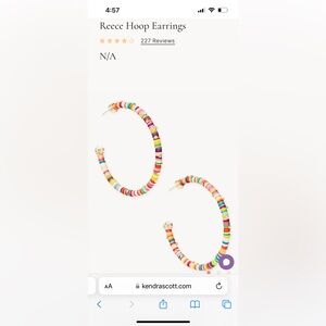 Kendra Scott Reece Hoops
